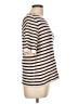 J.Crew 100% Cotton Stripes Ivory Pullover Sweater Size L - photo 4