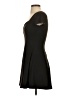 Bebop Solid Black Casual Dress Size XS - photo 5
