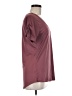 Just Be... Burgundy Short Sleeve Top Size M - photo 4