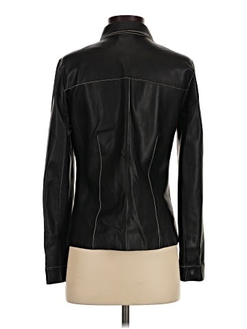 Ecru Leather Jacket (view 2)