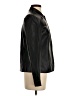 Ecru 100% Leather Solid Black Leather Jacket Size S - photo 4