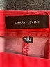 Larry Levine Solid Red Shorts Size 14 - photo 3