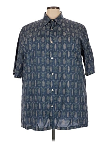 Tori Richard 3/4 Sleeve Button-Down Shirt (view 1)