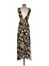 Zara Basic 100% Polyester Floral Yellow Casual Dress Size S - photo 2