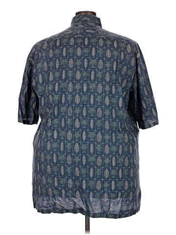 Tori Richard 3/4 Sleeve Button-Down Shirt (view 2)