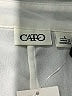 Cato 100% Polyester Ivory 3/4 Sleeve Blouse Size L - photo 7