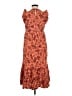 Universal Thread Paisley Brown Casual Dress Size M - photo 2