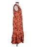 Universal Thread Paisley Brown Casual Dress Size M - photo 4