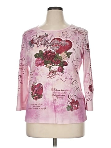 Cactus 3/4 Sleeve T-Shirt (view 1)