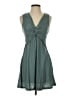 Alya Solid Teal Cocktail Dress Size XS - photo 1