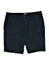 Lands' End Solid Black Shorts Size 14 - photo 1