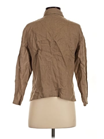 Eileen Fisher Long Sleeve Polo (view 2)