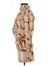Zara Floral Tan Long Sleeve Blouse Size XS - photo 5