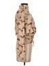 Zara Floral Tan Long Sleeve Blouse Size XS - photo 4