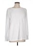 Automet White Long Sleeve Blouse Size L - photo 1