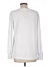 Automet White Long Sleeve Blouse Size L - photo 2