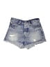 Levi's Blue Denim Shorts Size 24 waist - photo 1