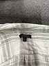 Well Worn 100% Viscose Plaid Silver Long Sleeve Button-Down Shirt Size S - photo 7