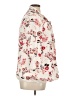 Worthington 100% Rayon Floral Ivory Jacket Size XL - photo 4