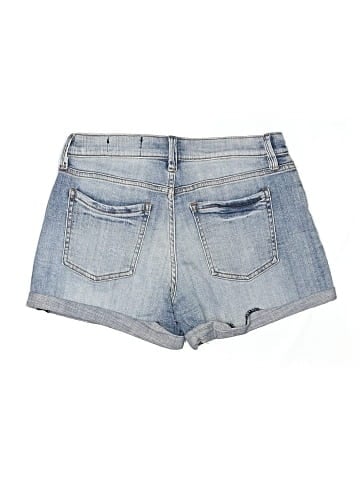Cosmic Blue Love Denim Shorts (view 2)