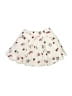 Catimini Hearts Ivory Skirt Size 7 - photo 2