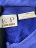 EP Pro 100% Polyester Blue Windbreaker Size S - photo 3