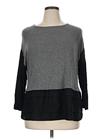 Apt. 9 3/4 Sleeve T-Shirt (view 1)