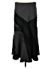 Coldwater Creek Chevron-herringbone Gray Formal Skirt Size M - photo 1