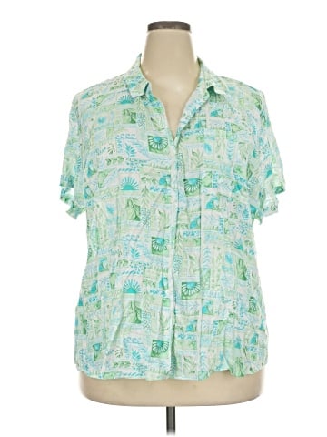 Croft & Barrow Short Sleeve Blouse (view 1)