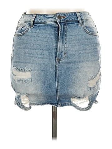 Cello Jeans Denim Skirt (view 1)