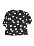H&M 100% Cotton Hearts Black Pullover Sweater 9-12 MO / 12 MO - photo 2