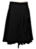 Paniz Solid Black Formal Skirt Size 12 - photo 1