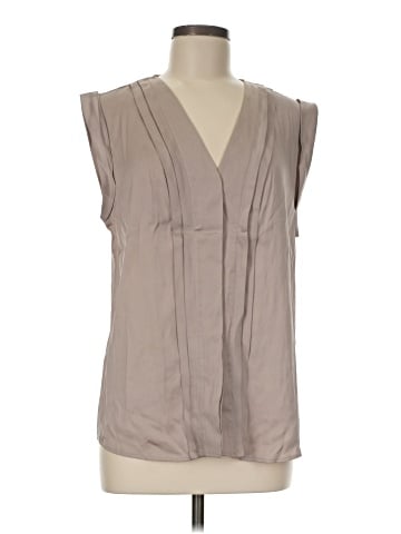 Valette Sleeveless Silk Top (view 1)