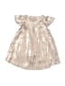 Baby Gap 100% Polyester Metallic Silver Dress Size 6-12 mo - photo 1