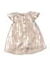 Baby Gap 100% Polyester Metallic Silver Dress Size 6-12 mo - photo 2