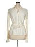 St. John 100% Silk Ivory Long Sleeve Silk Top Size 14 - photo 1