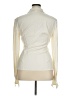 St. John 100% Silk Ivory Long Sleeve Silk Top Size 14 - photo 2