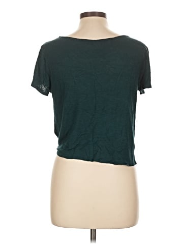Color Thread Short Sleeve T-Shirt (view 2)