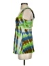Soprano 100% Rayon Tie-dye Green Sleeveless Top Size S - photo 5