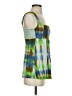 Soprano 100% Rayon Tie-dye Green Sleeveless Top Size S - photo 4
