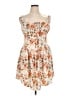 Cider Floral Orange Cocktail Dress Size XL - photo 1