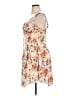 Cider Floral Orange Cocktail Dress Size XL - photo 5
