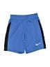 Nike 100% Polyester Color Block Blue Athletic Shorts Size 4 - 5 - photo 1