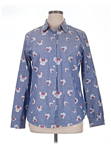 Disney Parks Long Sleeve Button-Down Shirt (view 1)