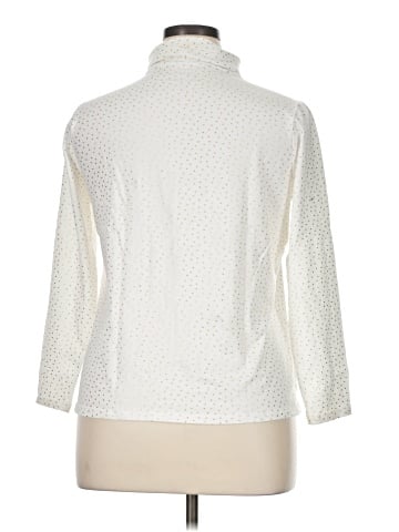 Talbots Outlet 3/4 Sleeve Blouse (view 2)