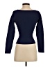 Babaton Blue Long Sleeve Top Size S - photo 2