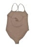 Girlfriend Collective Solid Tan One Piece Swimsuit Size XL - photo 2