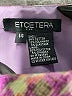 Etcetera Tweed Purple Formal Skirt Size 14 - photo 5