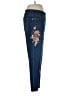 Chico's Floral Blue Jeans Size L - photo 4
