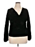 Anne Carson Black Long Sleeve Blouse Size XL - photo 1
